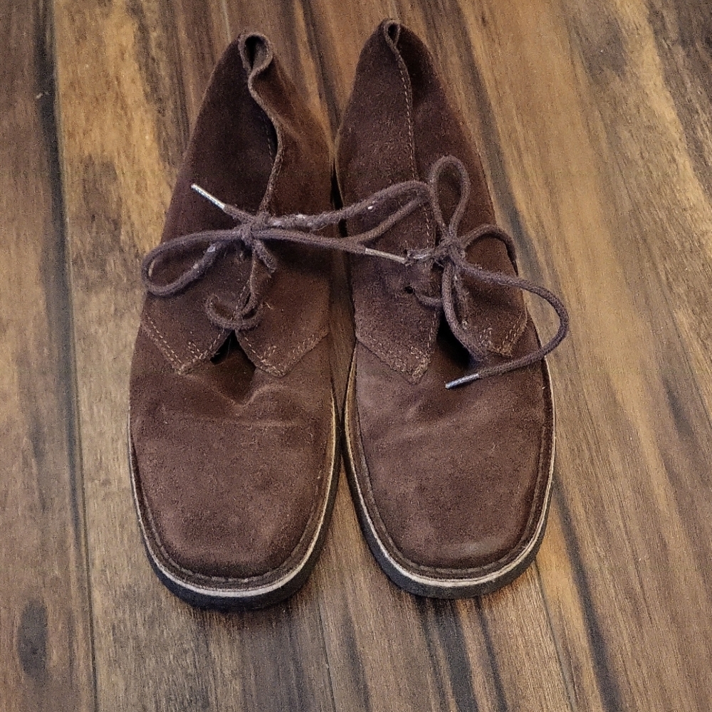 EUC Dark Suede Booties By Attitude In Size 7